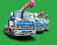 静岡県富士市から建築資材などの運搬業務は「山田商事株式会社」へ。